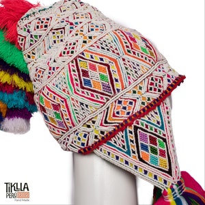 Peruvian Shaman Hat, Chullo Ceremony &quot;Q&#39;ero&quot; Hat, Chullo Quero Ceremony 23 inches, Chullo Shaman Hat, Chullo Ceremonial Q&#39;ero