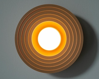 Aplique de pared Solstice / Luz LED inalámbrica recargable regulable con soporte DZN - Disponible en 4 tamaños