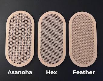 Collection de panneaux pour grilles d'appliques murales Mori | NOUVEAUX motifs | Facilement échangeable