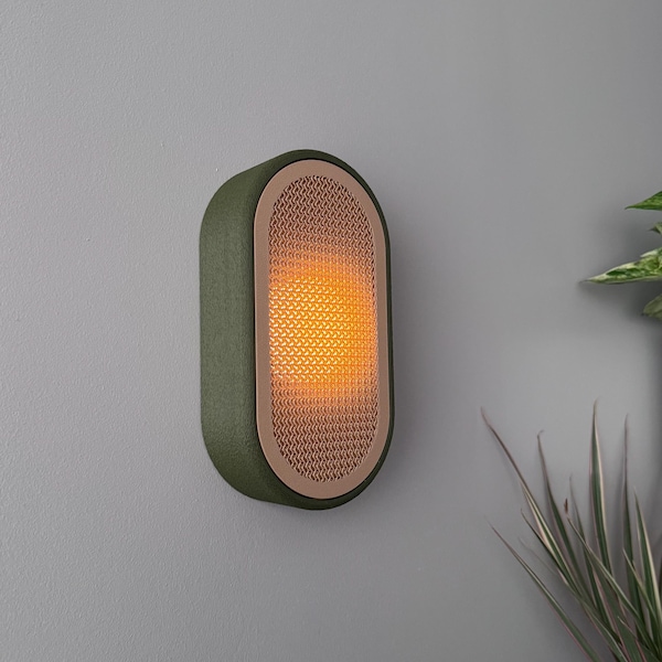 Mori Wall Sconce — Japandi-Inspired, Dimmable LED, Cordless & Rechargeable Light with DZN Mount