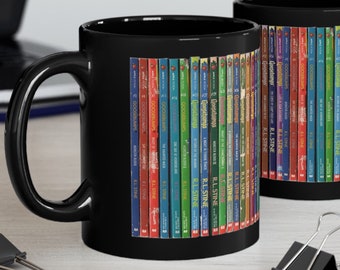 Taza GOOSEBUMPS, Nostálgica, Años 90, Taza Retro, Taza Vintage, Horror, Regalos Geniales para Él, Taza de Café Genial, Taza de Té, Regalos, Envío a EE. UU.