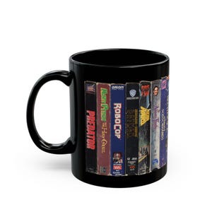 Awesome 80s VHS Movie mug, Retro Mug, Vintage Mug, VHS, Cool Gifts for him, Cool Coffee Mug, Gifts, coffee mugs, 80s gifts, vhs, US Shipper