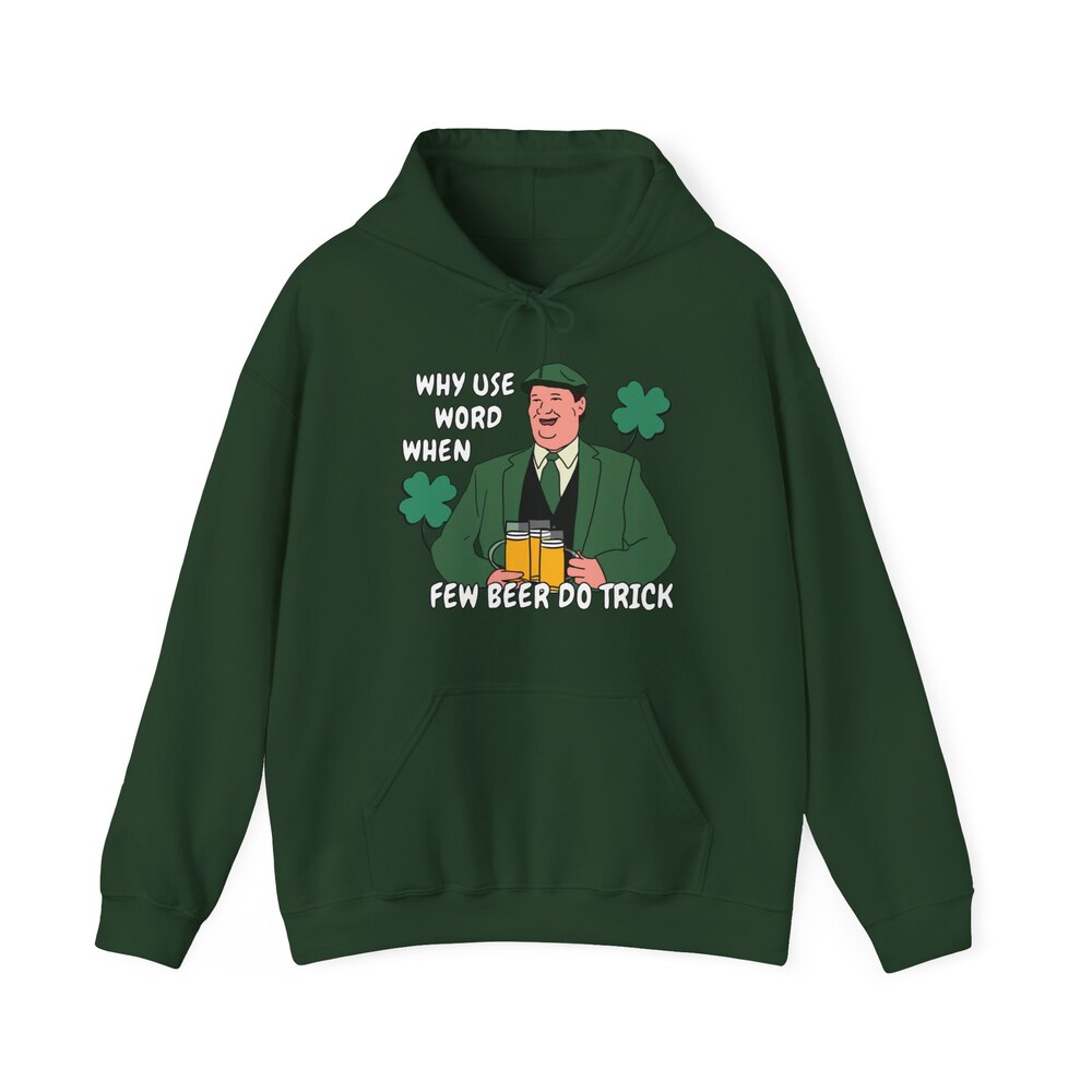 St. Patrick'S Day - The Office - Kevin Malone Office - Funny Irish St. Patty'S Day Hoodie - The Office St. Patty'S Day - Saint Patrick'S Day Realtorgift