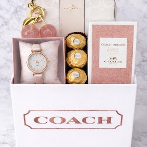 Gift Basket for Her | Luxury  Wallet & Watch Set | Valentine’s Day Gift, Birthday Gift for Women