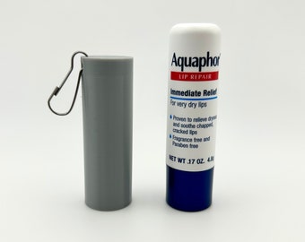 Aquaphor Chapstick Keychain Holder - Lip Balm Carrier - Lip Balm Keychain - Keep items organized -