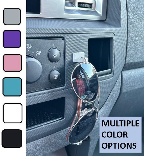 MyGadget Organisateur Pour Pare-Soleil Pour Voiture En Similicuir - Accessoire De Rangement Avec Poche Intérieure - Porte-Documents & Porte-Lunettes - Noir