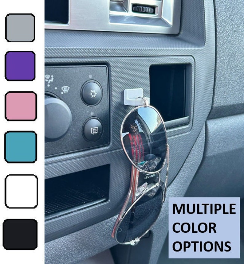 Sunglass Holder for Car - Car accessory - office desk organizer - Wall mount image 1