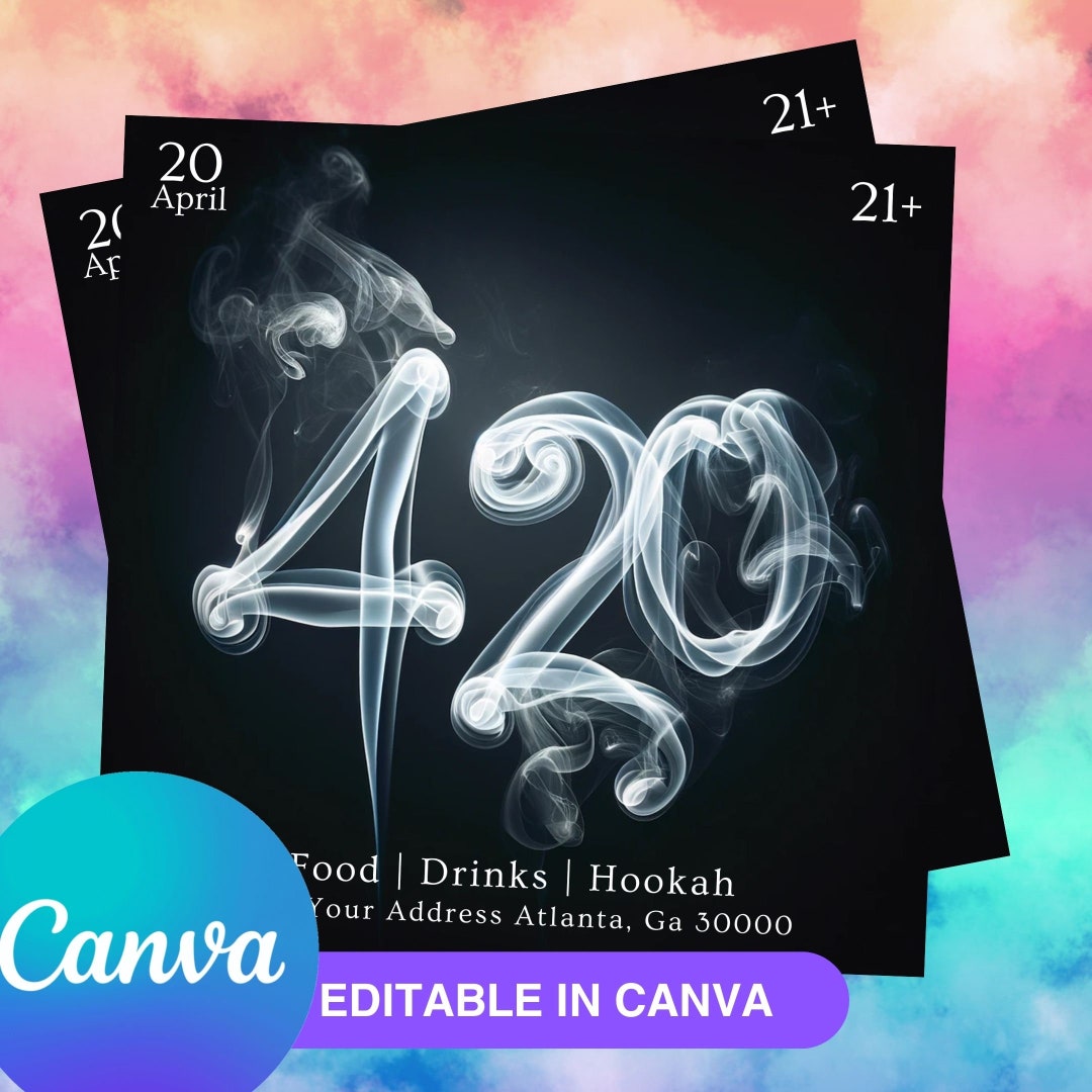 420 Party Flyer 420 Flyer Cannabis Flyer Event Flyer Flyer Template 420 Party Flyer 420 Flyer Cannabis Flyer Event Flyer Flyer Template