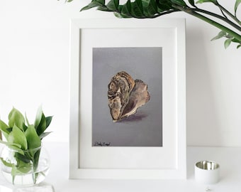 Oyster Oil Painting Print