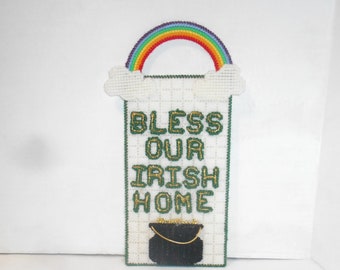 Bless Our Irish home wallhanging