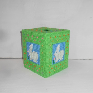 Bunny Rabbit Tissue Box Cover - Etsy