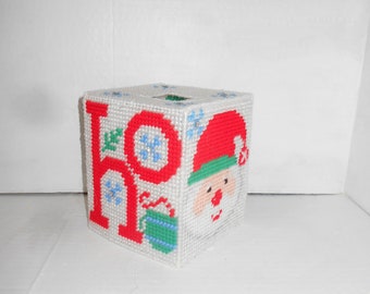 Ho Ho Ho Cubierta de caja de pañuelos