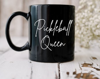 Pickleball Mug | Pickleball Coffee Mug | Pickleball Cup | Pickleball Gift | Pickleball | Pickleball Queen