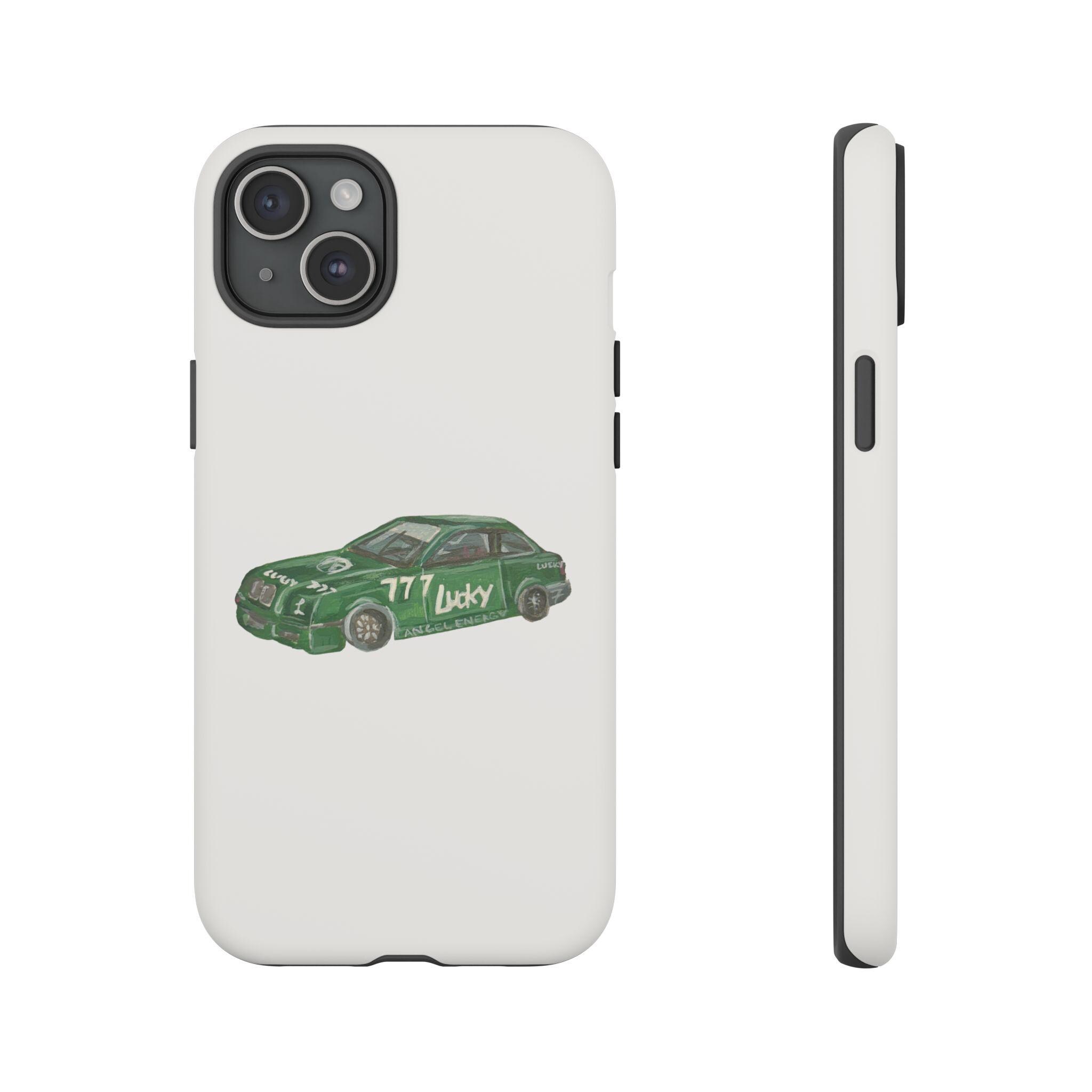 777 Lucky Car Hand Painted Tough Phone Case iPhone 16/15/14/13