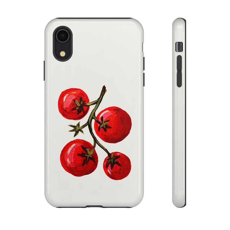 Hand Painted Tomato Girl Summer Phone Case Italian Summer Fruit | iPhone 16/15/14/13/12/11 Pro Max | Galaxy S23/S22/S21 Ultra | Pixel 6/7/8 image 8