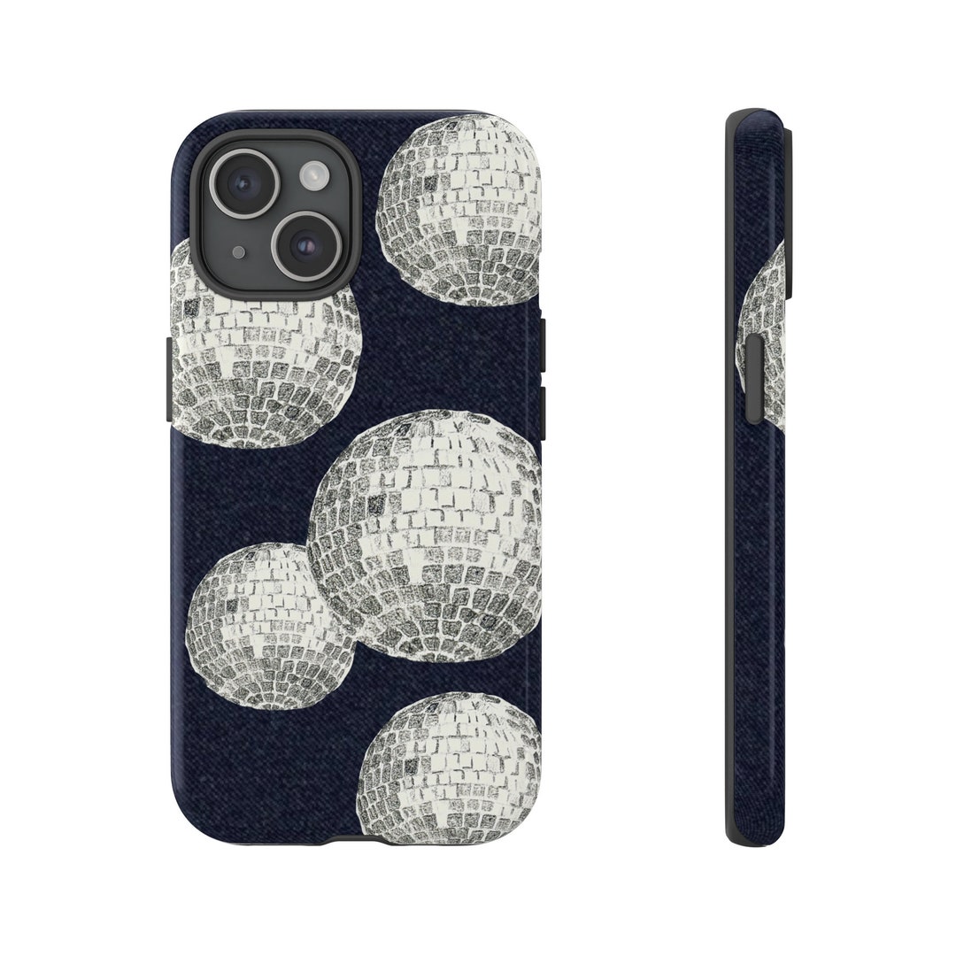 Mirror Ball Hand Painted Tough Phone Case | iPhone 17/16/15/14/13 Pro ...