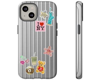 City Girl Trendy Y2K Aesthetic Phone Case | iPhone 17/16/15/14/13 Pro Max XR | Galaxy S23/S22/S21 Ultra | Pixel 6/7/8 Retro Cool Cute Style