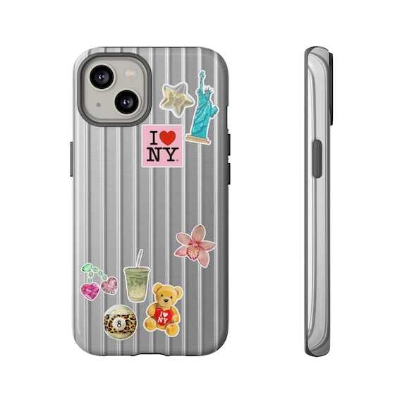 esthétique City Girl Trendy Y2K | iPhone 17/16/15/14/13 Pro Max XR | Galaxy S23/S22/S21 Ultra | Pixel 6/7/8, style rétro cool et mignon