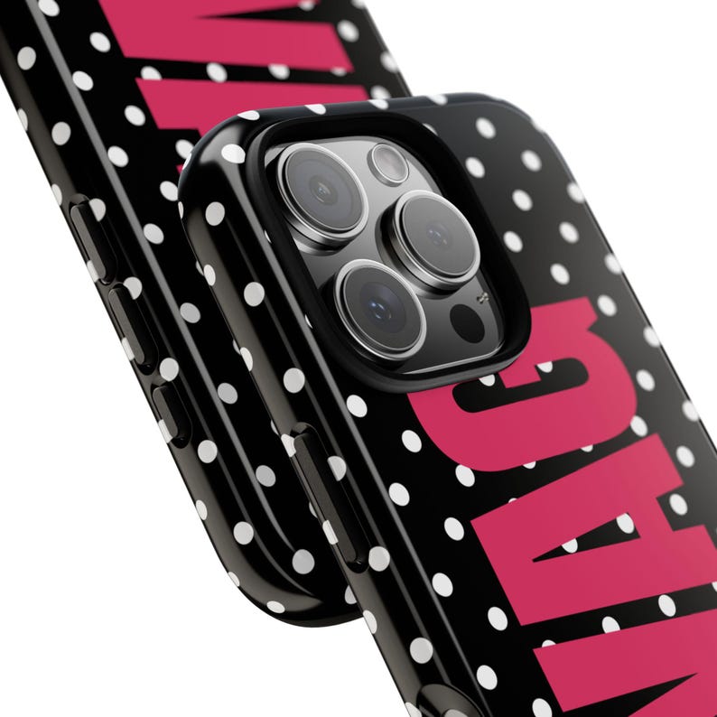 Swag Polka Dot Phone Case, iPhone 17 Case, Trendy Aesthetic Protective Cover for iPhone, Cool Y2K Samsung, Slim, Gift for Her, Accessories image 6