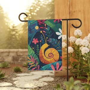 Summer House and Garden time - House & Garden Flag, Garden Banner, 2 sizes, Summer Garden Flag, Summer Yard Flag