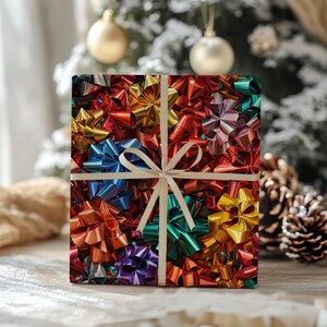 Bows Gift wrap | Christmas Bows | Christmas Bows wrapping paper | Holiday Gift wrap | Christmas Gift wrap | Ribbons | Bows