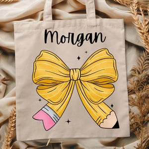Sac fourre-tout Coquette Pencil, cartable personnalisable