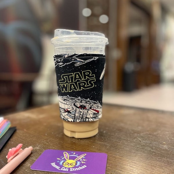 Star Wars Iced Coffee Cozie Reversible