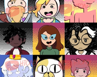 Custom Fiona and Cake Omori Styled Portraits