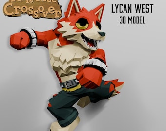 Lycan West Fort furry 3D Model FurryNite