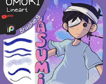 OMORIポスターデジタルプリント - おやすみバッドエンド、ヘッド