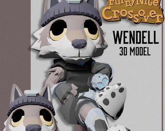 Wendell Fort Furry 3D Model  Furrynite