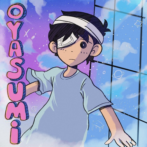 【新品】OMORI ベッドスペース　ポスター　オモリ アートワーク　ポスター OMORIポスターデジタルプリント - おやすみバッドエンド、ヘッド