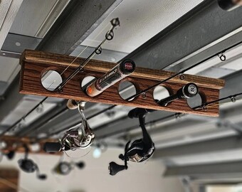 Spider Rig Rod Rack 4 Fishing Rod Holder Spider Crappie Rig Drifting T-bar. Free Shipping ...