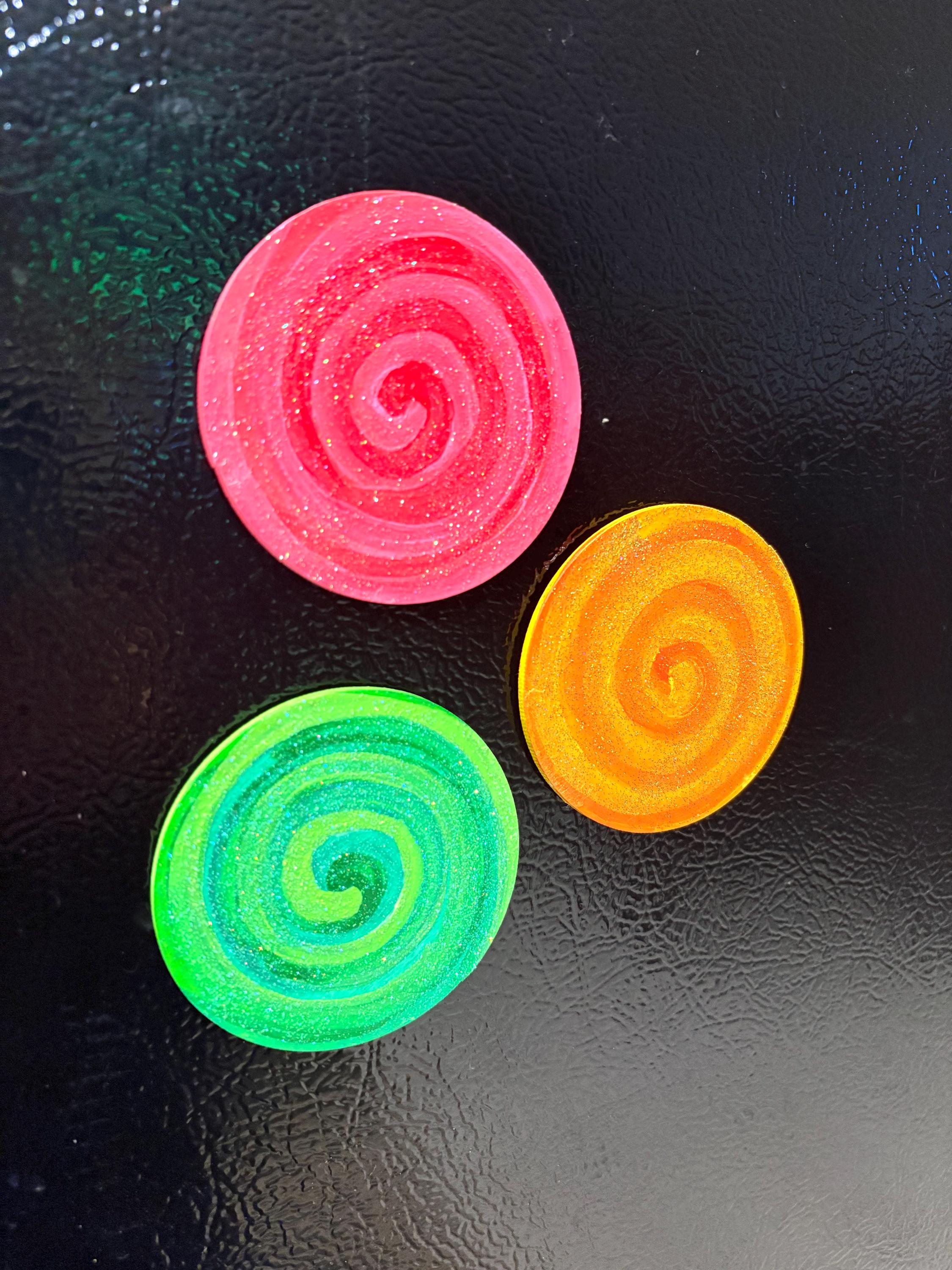 Snail Magnets Space Snail Shell Magnets- Handmade Original - Etsy