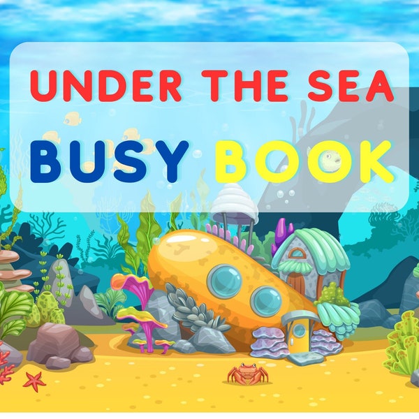 Under the Sea Busy Book