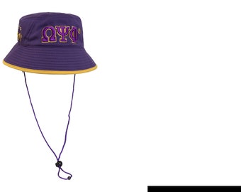 Novelty Bucket Hat - Purple