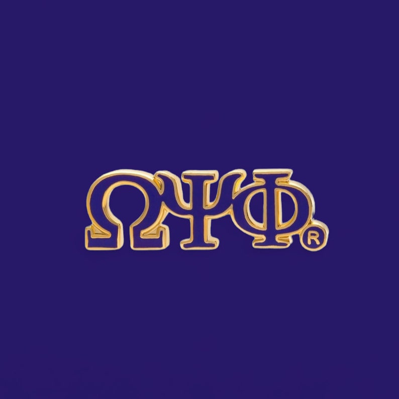 Omega Psi Phi - Greek Letters - Etsy