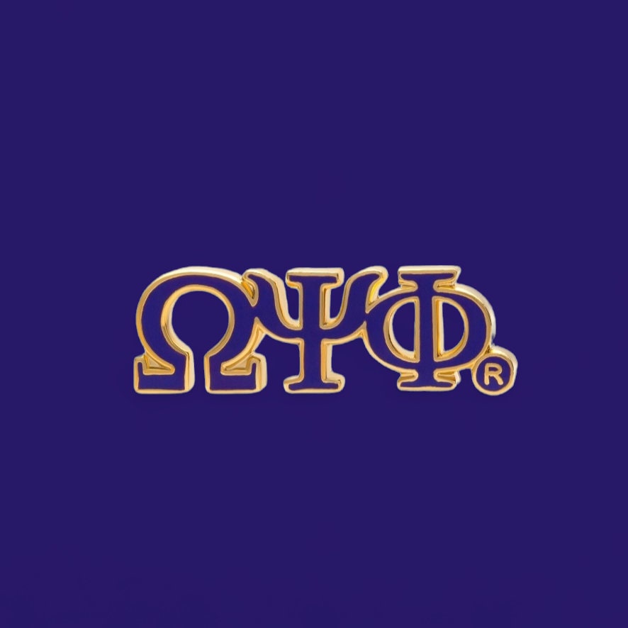 Omega Psi Phi - Greek Letters - Etsy