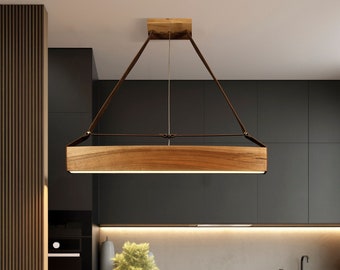 Kitchen Island Lamp,Dinig Room Lamp,Linear pendant light,kitchen lighting,ceiling lamp,Linear chandelier,scandinavian modern kitchen light