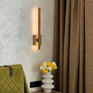 Bedside Wood Wall Sconce,Handcrafted Bedroom Wooden Wall Lamp,Led Light Neon Sconces,Walnut Wall Lightning,Uniue Lighting Fixtures