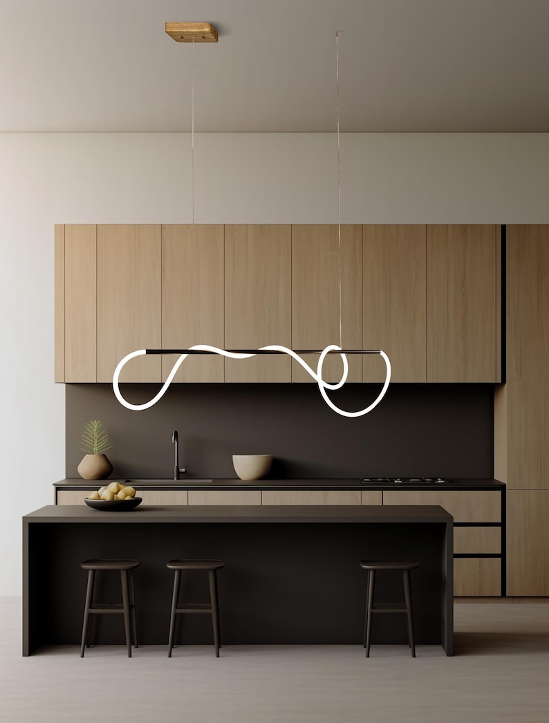 Scandinavian Pendant Light for Kitchen Island Dining Room,chandelier ...