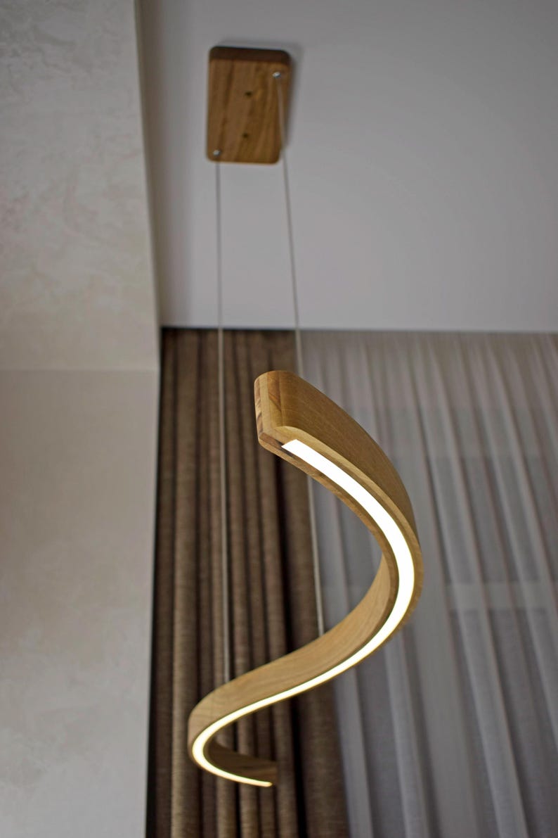 Wood Pendant Light