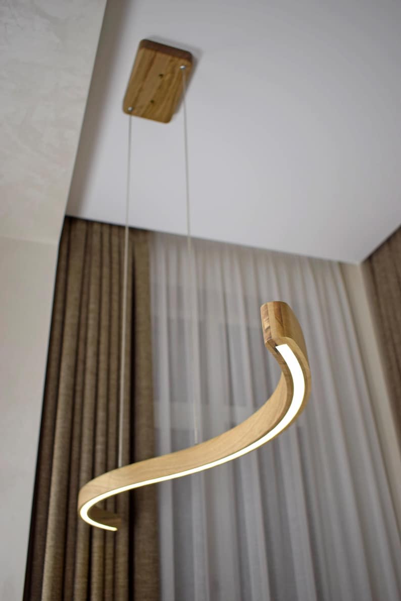 Wooden Chandelier Light Fixtures