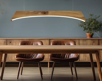 Linear Pendant Light,Wooden Ceiling Led Light,Chandelier Lighting,Ceiling Light,Pendant Lamp Dining Room,Kitchen Island Hanging Lamp