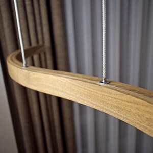 Wooden chandelier