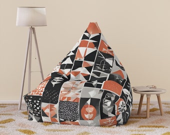 Modern Scandinavian Bean Bag Chair Cover