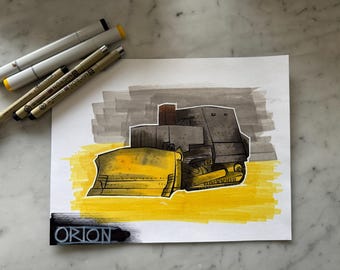 Killdozer Marker Art
