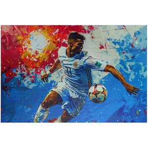 Jigsaw Puzzle, Soccer Gift, Sports Puzzle, 1014 pcs, Soccer Fan Puzzle Gift, Brain Teaser Game, Family Activity, Gift Puzzle Lover