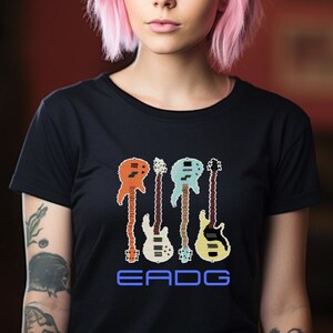 Bass Guitar T-Shirt: Musician Gift