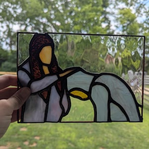 Sun Catcher of Bella and Jacob from the Twilight Saga
